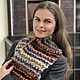 The scarf is voluminous, chunky knit, Scarves, Moscow,  Фото №1