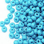 Материалы для творчества handmade. Livemaster - original item Czech beads 10/0 Turquoise 10 g Preciosa. Handmade.