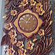 Настенные часы-Весенний сад, Часы классические, Москва,  Фото №1