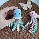 Заказать Игрушка осьминог. Delfi_toys. Ярмарка Мастеров. . Амигуруми куклы и игрушки Фото №3