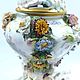 Винтаж: Ваза Meissen с лепными цветами и амурами 19 век / 060325. Вазы винтажные. Phoenix Antique • Феникс Антик. Ярмарка Мастеров.  Фото №9
