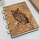 Notebook with wooden cover on rings, Notebooks, Krasnodar,  Фото №1