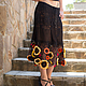 Заказать Юбка "SunFlower". Coirё clothes & accessories. Ярмарка Мастеров. . Юбки Фото №3