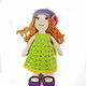 Doll knitted Arina, Stuffed Toys, Bataysk,  Фото №1