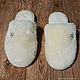 Slippers made of genuine sheepskin. Slippers. Sheep and goat skins. Online shopping on My Livemaster.  Фото №2