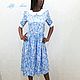 Платье "Мечты о лете". Платья. Little___dress. Интернет-магазин Ярмарка Мастеров.  Фото №2