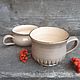 Grey Pottery Cup, Mugs and cups, Bobrov,  Фото №1