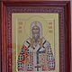 Заказать  именная икона свт. Алексий митрополит Московский. Якунина Оксана (Icon-). Ярмарка Мастеров. . Иконы Фото №3