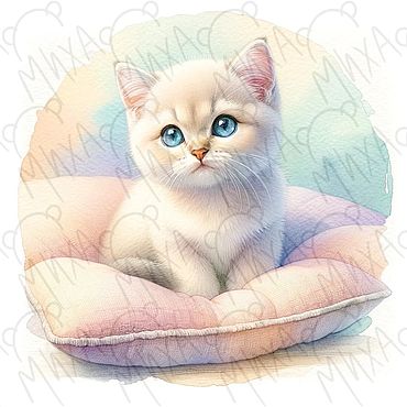 Улыбнитесь: великолепные рисунки котиков, завоевывающие сердца