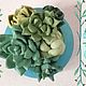 Композиция в кашпо с миниатюрными суккулентами, 3 варианта. Композиции. The Floral Heaven. Ярмарка Мастеров.  Фото №6