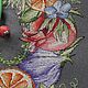 Fruit Wreath. Pictures. Lena Badanova Embroidery Shop. My Livemaster. Фото №5