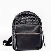 Сумки и аксессуары handmade. Livemaster - original item Leather backpack. Handmade.