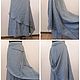 Винтаж: Резерв Premium Sarash Pacini Италия, юбка Бохо лён 100 %. Юбки винтажные. Brend & Vintage. Ярмарка Мастеров.  Фото №5
