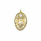 Подвеска Рука (выберите цвет) (KS-51 674/KS-51 676/KS-51 678). Подвески. Родий (rhodium). Ярмарка Мастеров.  Фото №4