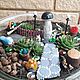 An original gift for a child A set for creating a mini kindergarten, Decoration for flower pots, Salsk,  Фото №1