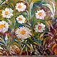 Daisies in a meadow.oil. Pictures. Nstar9 (nstar9). Online shopping on My Livemaster.  Фото №2