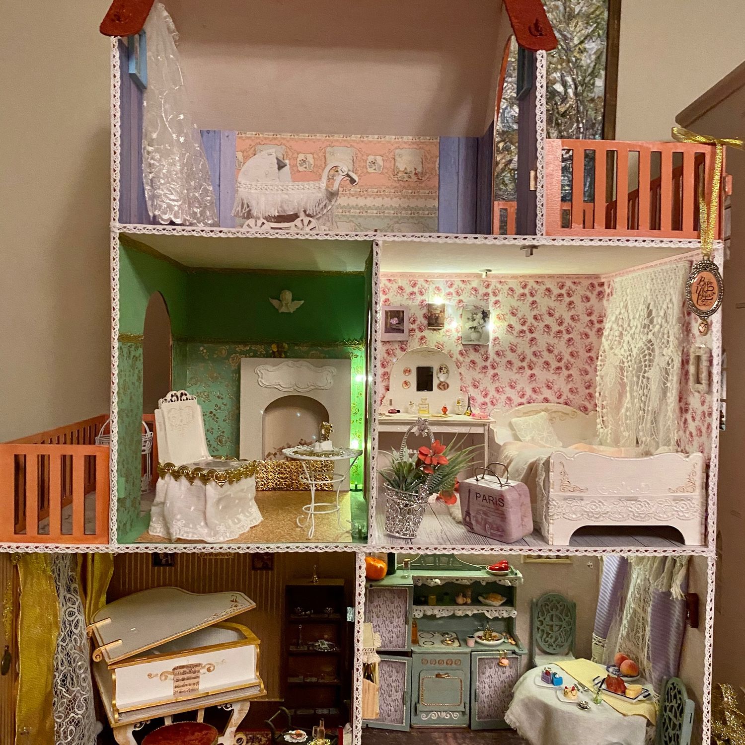 Кукольный домик ПАПАСДЕЛАЛ для Барби «Сказочный Коттедж»
