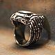 Кольцо «Хищник» / Predator Ring. Кольца. Михаил (tophelm). Интернет-магазин Ярмарка Мастеров.  Фото №2