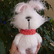 Куклы и игрушки handmade. Livemaster - original item Crocheted Bunny Tishka. Handmade.