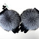 Gloves with fur Fox. Avtoledi. Mittens. Mishan (mishan). Online shopping on My Livemaster.  Фото №2