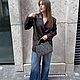 Саквояж средний из замши. Саквояж. Shapely Bags - Сумки с душой Питера. Ярмарка Мастеров.  Фото №5