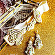 Wedding belt Vanilla. belt beaded. Beaded elastic belt. Belt. LADY-LIZA jewelry shop. My Livemaster. Фото №5