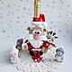 The Year Of The Dragon: The design of the bottles: Santa Claus. Snowman. Year of the Dragon. KnitOK. My Livemaster. Фото №6