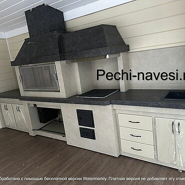 Дача и сад ручной работы. Ярмарка Мастеров - ручная работа Барбекю комплекс под ключ. Handmade.