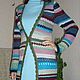 Заказать Платье "Голубой свет". Мастерская K. WooD_KnitweaR. Ярмарка Мастеров. . Платья Фото №3