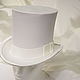 Cilindro femenino de la boda con velo. Sombreros de la boda. Felt Hats Shop. Интернет-магазин Ярмарка Мастеров.  Фото №2
