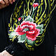 Embroidered black dress knee length 'Captivating Mac', Dresses, Vinnitsa,  Фото №1