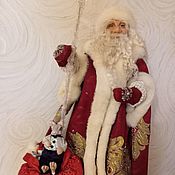 Куклы и игрушки handmade. Livemaster - original item Santa Claus under the Christmas tree. Handmade.
