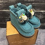 Обувь ручной работы handmade. Livemaster - original item Boots women`s 