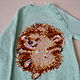 Clothing Sets: Kids Set with Hedgehog. Sweaters and jumpers. 4 children-baby. Online shopping on My Livemaster.  Фото №2