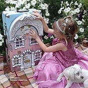 Куклы и игрушки handmade. Livemaster - original item Dollhouse in a suitcase 