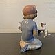 Винтаж: LLADRO 7623 фарфоровая статуэтка Маленький гонщик. Статуэтки винтажные. Коллекция Frau Burd. Ярмарка Мастеров.  Фото №12