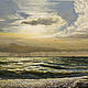 'Sea, sun, clouds', oil painting, Pictures, Gelendzhik,  Фото №1