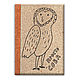 Passport cover 'Just an owl', Passport cover, Moscow,  Фото №1