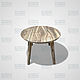 Заказать Журнальный стол из массива дерева VELMAR. Мебельный бутик (Wofurniture). Ярмарка Мастеров. . Столы Фото №3
