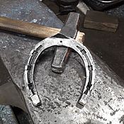Для дома и интерьера handmade. Livemaster - original item Forged horseshoe for happiness. Handmade.