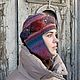 Стильная шапочка ,,Дульсинея". Шапки. ЕЛЕНА ВАУЛИНА. Интернет-магазин Ярмарка Мастеров.  Фото №2