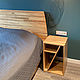 Тумбочка "GRANSEN" 40х40х60см дуб. Столы. DecorinWood. Интернет-магазин Ярмарка Мастеров.  Фото №2