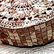 Заказать Вязаная круглая сумка. Magicskein-66-. Ярмарка Мастеров. . Пляжная сумка Фото №3