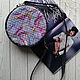 Round bag ' Lavender morning', Crossbody bag, Baranovichi,  Фото №1