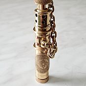 Handmade brass cigarette case