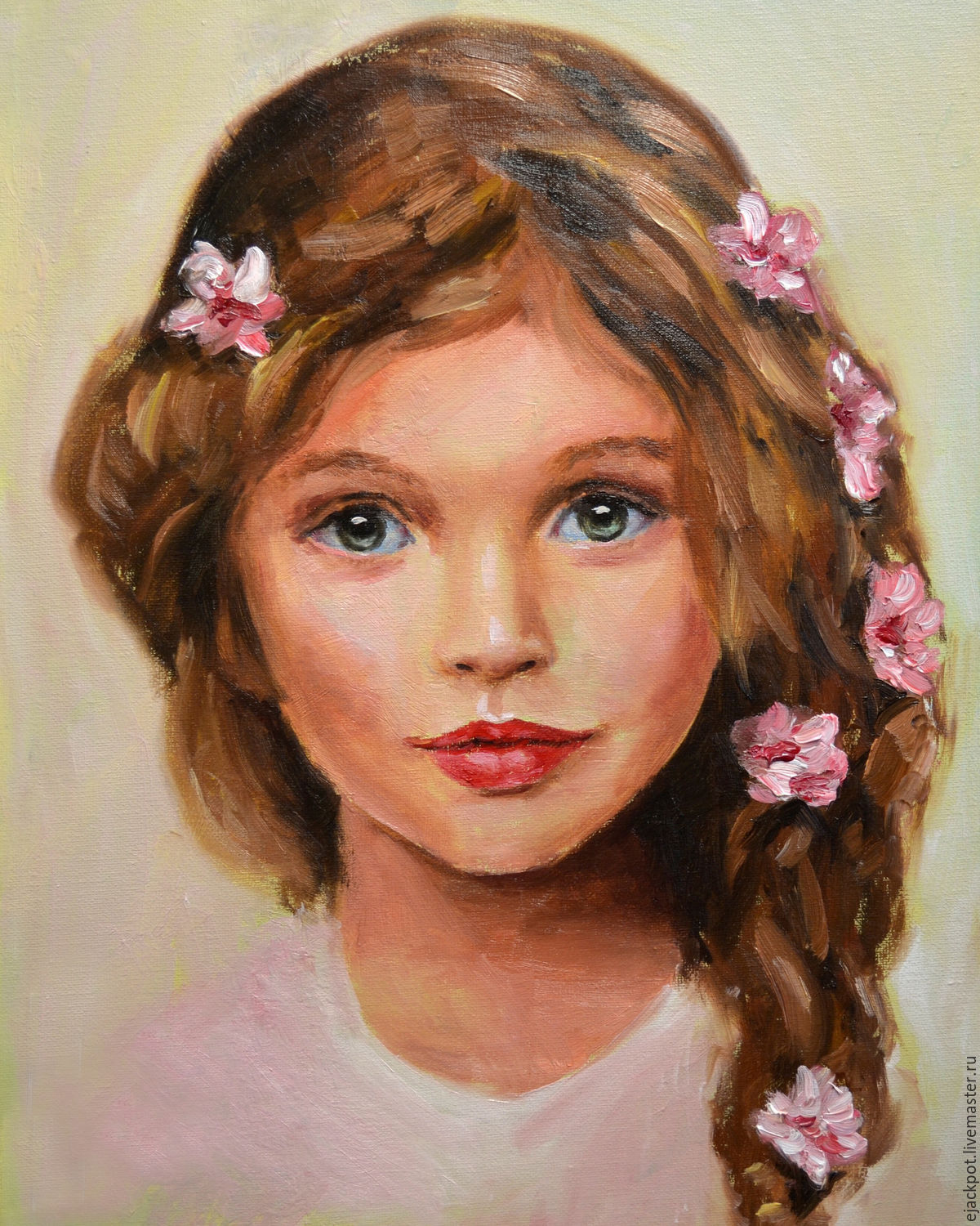 Портрет Анны Паваги живопись