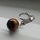A keychain with a natural tiger eye is large! ball 16 mm. Key chain. marusjy. My Livemaster. Фото №5