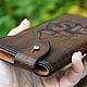 Order Leather phone case for number №3. MILANO. Livemaster. . Case Фото №3