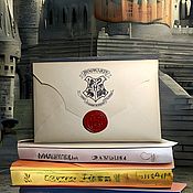 Сувениры и подарки handmade. Livemaster - original item A letter from Hogwarts (personal) and a ticket for the Hogwarts Express. Handmade.