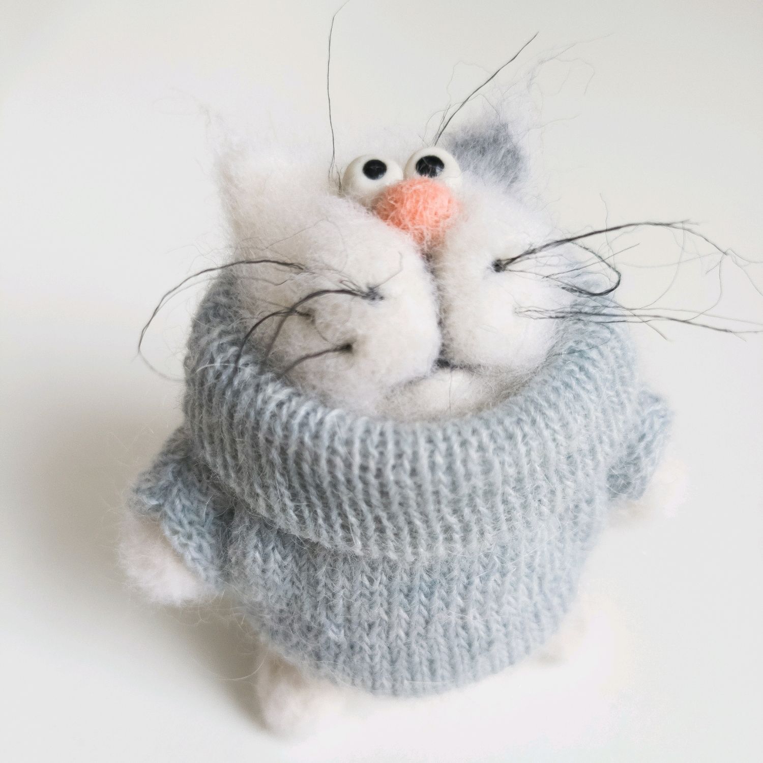 Игрушка из шерсти. Кот Василий в интернет-магазине Ярмарка Мастеров по ...